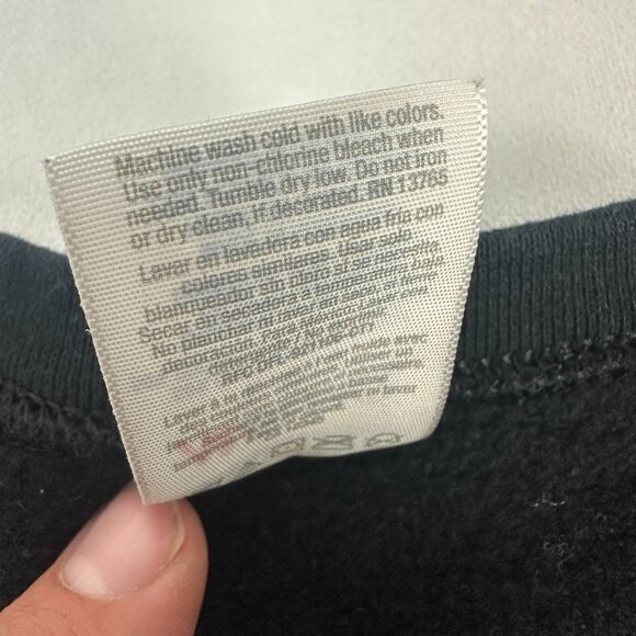 Fresh Prince Graphic Sweatshirt L Jerzees NuBlend Black Cotton/Poly Blend - Picture 5 of 5